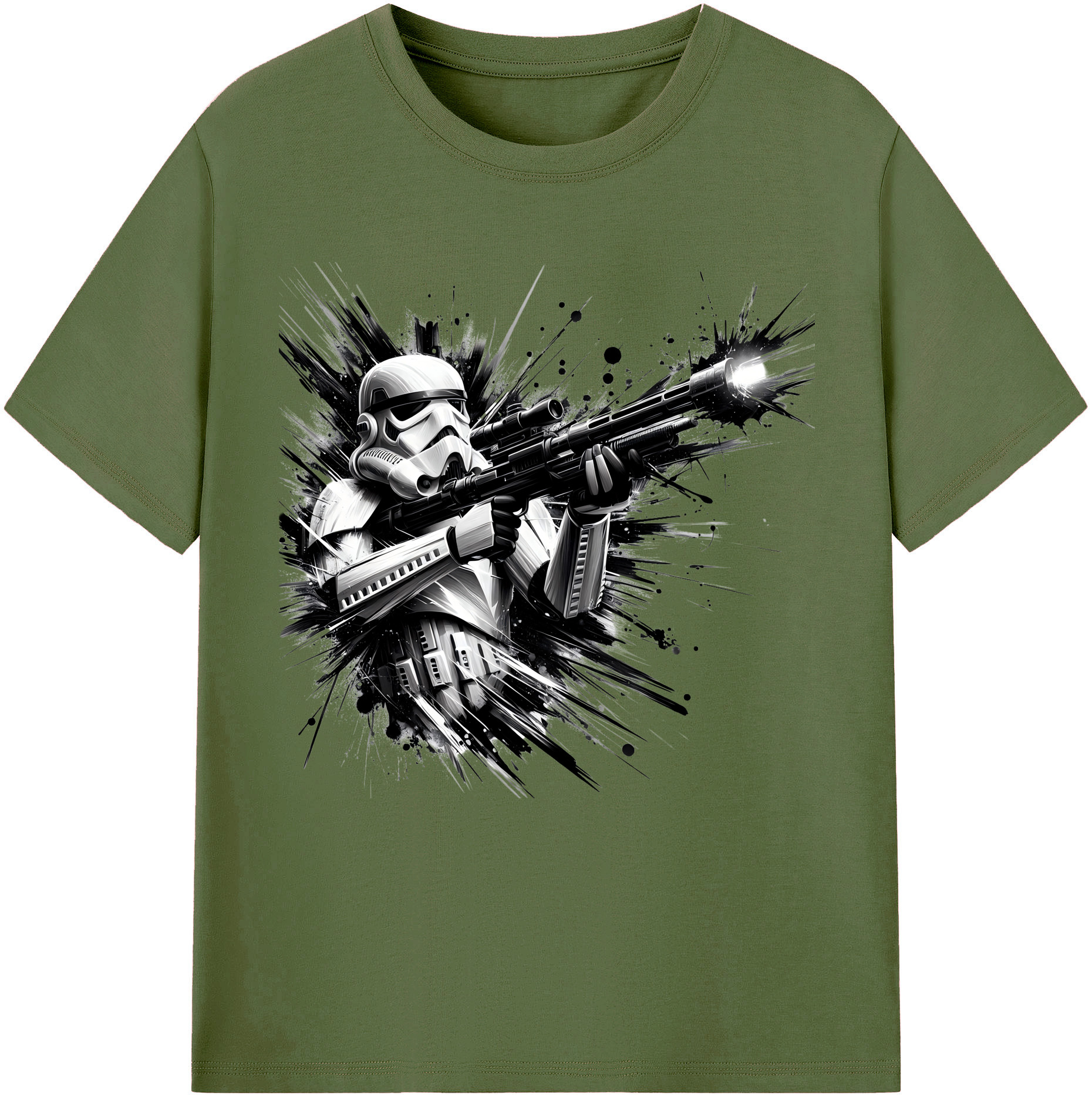 （画像用） スター・ウォーズ Star Wars 綿100％半袖Tシャツ（フロントプリント）